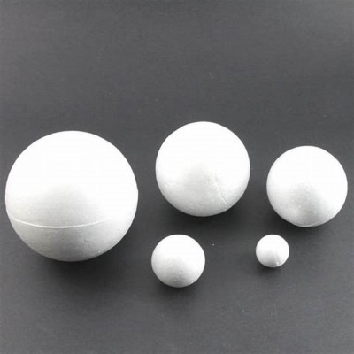 Factory custom direct sales polystyrene balls styrofoam foam ball for Christmas decoration