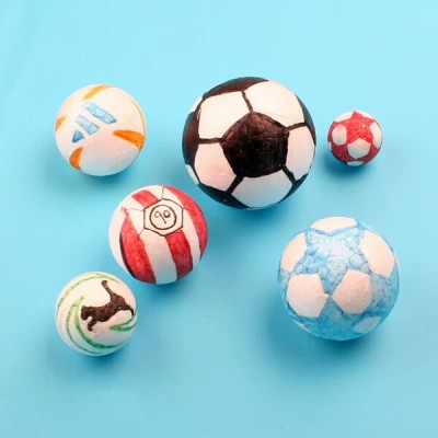 DIY 10-400mm polyfoam ball shape hot selling solid Christmas decoration styrofoam ball