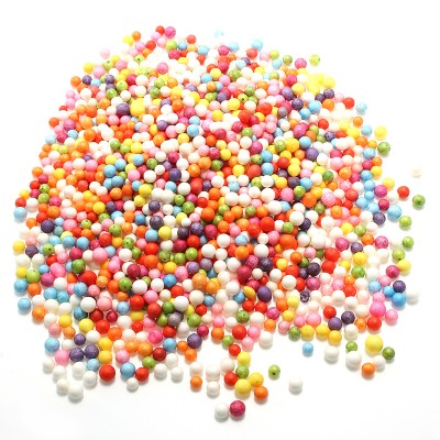 High quality colored polystyrene foam balls/colorful styrofoam balls for sale