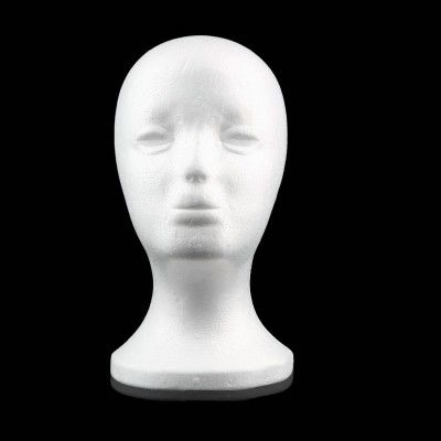 YIPAI Wig Display Styrofoam foam mannequin head