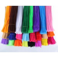 YIWU soft metallic chenille stems for diy